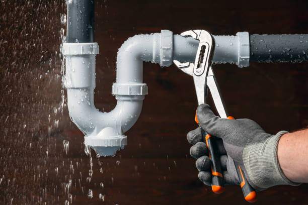 Professional Drain Cleaning technician working in Blue Point, NY